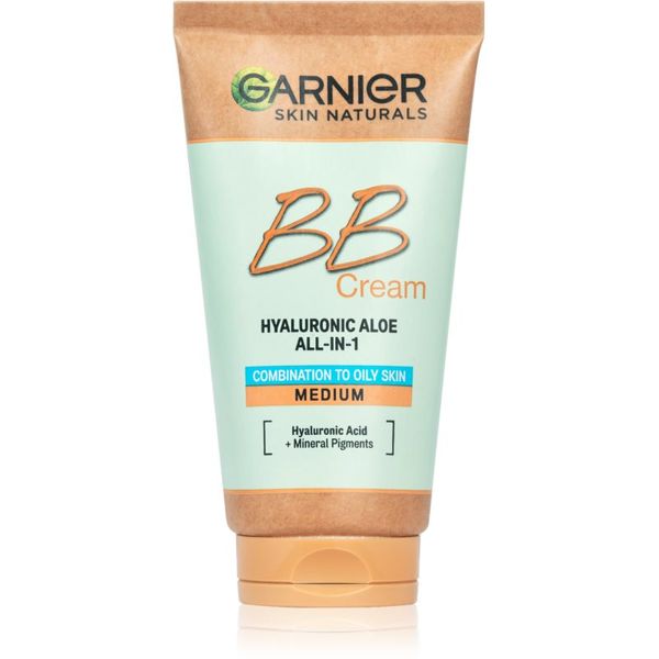 Garnier Garnier Hyaluronic Aloe All-in-1 BB Cream BB krema za mješovitu i masnu kožu nijansa Medium 50 ml