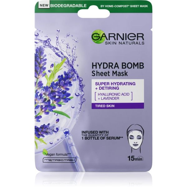 Garnier Garnier Hydra Bomb Sheet maska s visoko hidratantnim i hranjivim učinkom 28 g
