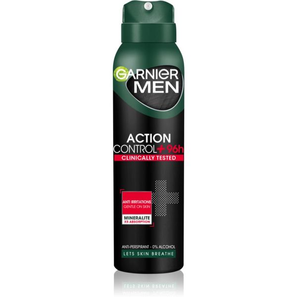 Garnier Garnier Men Mineral Action Control + antiperspirant u spreju 150 ml