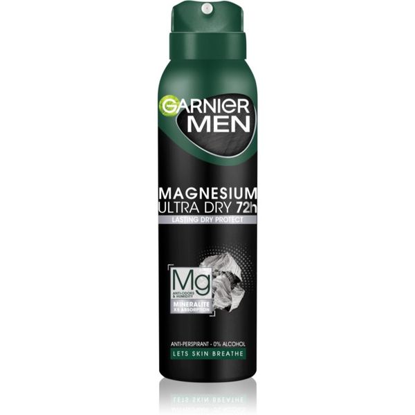 Garnier Garnier Men Mineral Magnesium Ultra Dry antiperspirant za muškarce 150 ml