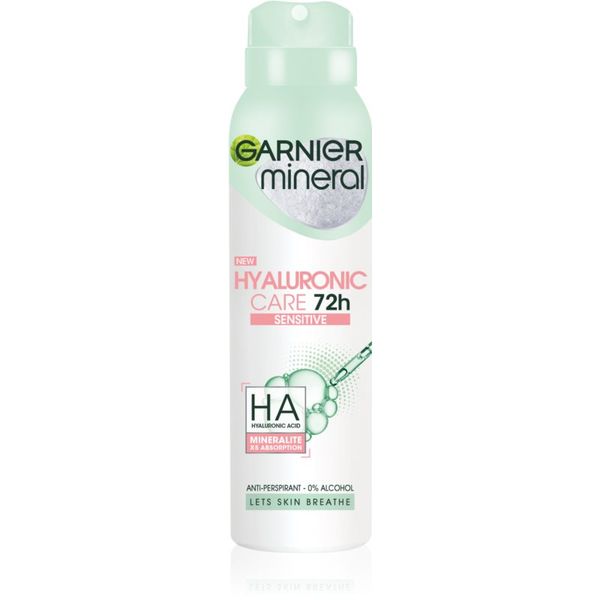 Garnier Garnier Mineral Hyaluronic Care antiperspirant u spreju za osjetljivu kožu 150 ml