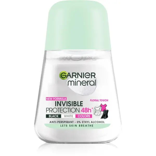 Garnier Garnier Mineral Invisible antiperspirant roll-on za žene 50 ml