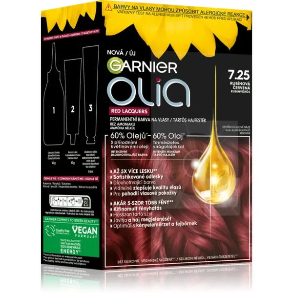 Garnier Garnier Olia Big Kit trajna boja za kosu nijansa 7.25 Vinyl blush 1 kom