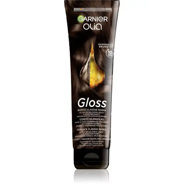 Garnier Garnier Olia Gloss Bonding maska za kosu nijansa Expensive Brunette 150 ml