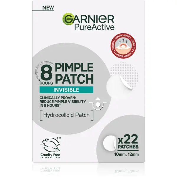 Garnier Garnier Pure Active Pimple Patch flasteri za problematičnu kožu lica protiv akni 22 kom