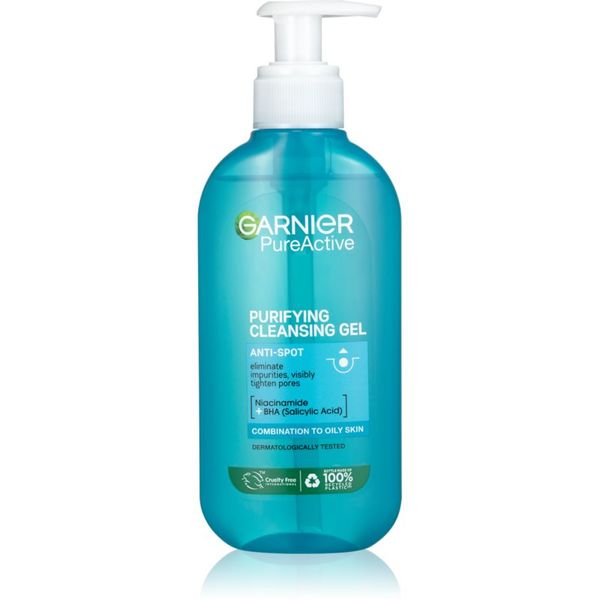 Garnier Garnier Pure gel za čišćenje za problematično lice, akne 200 ml