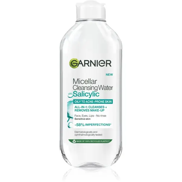 Garnier Garnier Salicylic Micellar Cleansing Water micelarna voda za čišćenje sa salicilnom kiselinom 400 ml