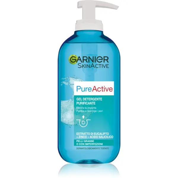 Garnier Garnier Skin Active Pure Active gel za čišćenje za problematično lice, akne 200 ml