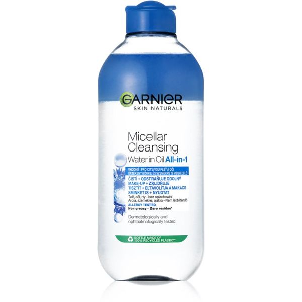 Garnier Garnier Skin Naturals blaga micelarna voda za vrlo osjetljive oči s kontaktnim lećama 400 ml