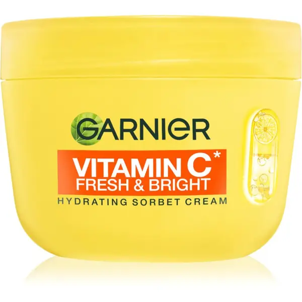 Garnier Garnier Vitamin C Fresh & Bright sorbet krema s posvjetljujućim učinkom 85 ml