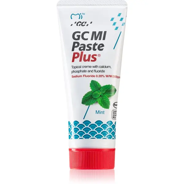 GC GC MI Paste Plus remineralizirajuća zaštitna krema za osjetljive zube s fluoridem okus Mint 35 ml