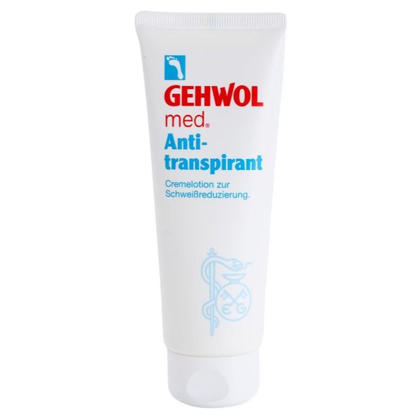 Gehwol Gehwol Med kremasti antiperspirant za redukciju znojenja za stopala 125 ml