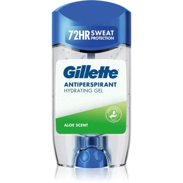 Gillette Gillette Antiperspirant Hydrating Gel Aloe Scent gel antiperspirant s hidratantnim učinkom za muškarce 70 ml