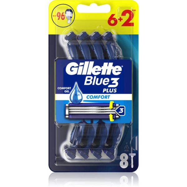 Gillette Gillette Blue 3 Comfort britvica za jednokratnu uporabu za muškarce 8 kom