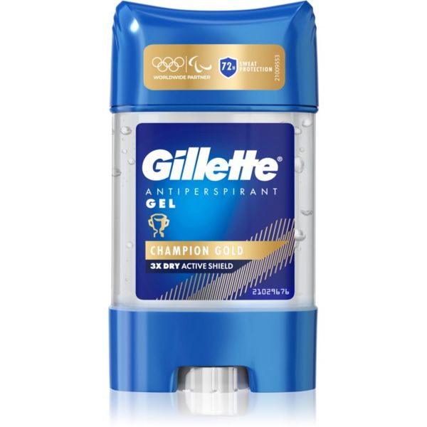 Gillette Gillette Champion Gold gel antiperspirant 70 ml
