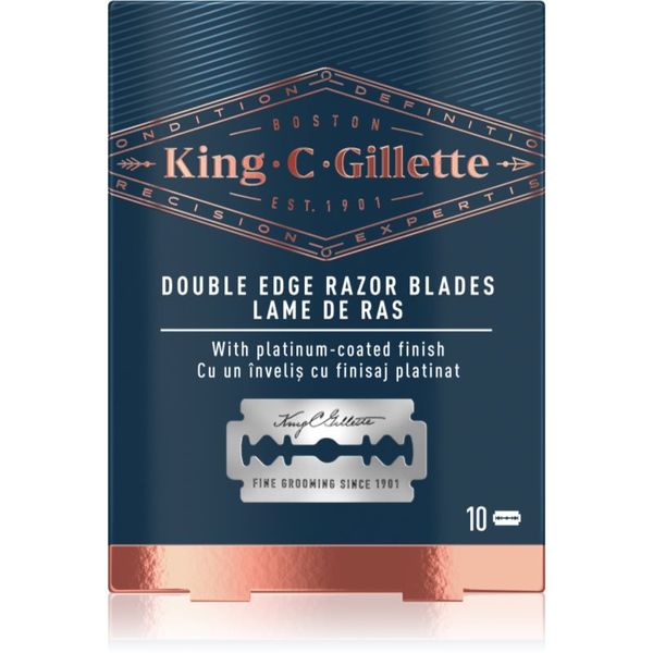 Gillette Gillette King C. Double Edge zamjenski žileti 10 kom