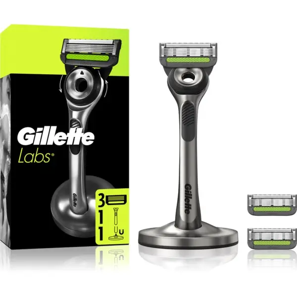 Gillette Gillette Labs aparat za brijanje sa stalkom + zamjenske britvice 1 kom