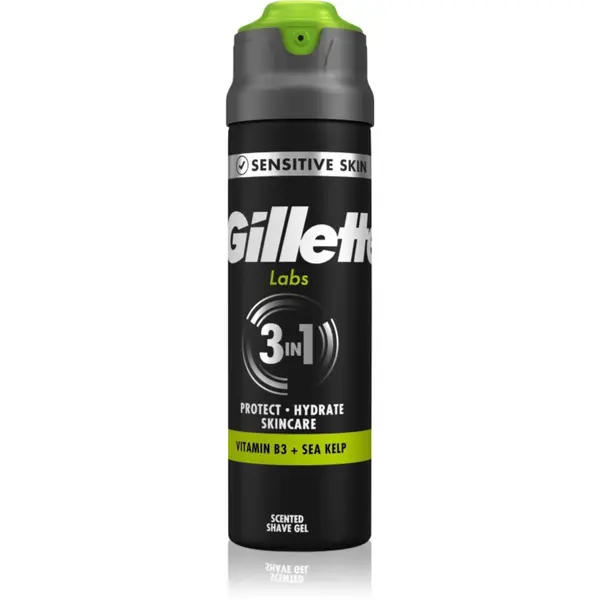Gillette Gillette Labs pjenasti gel za brijanje 3 u 1 198 ml