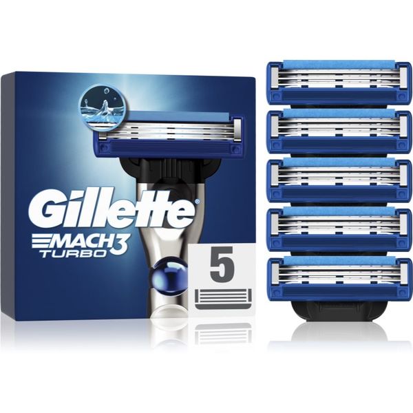Gillette Gillette Mach3 Turbo zamjenske glave 5 kom