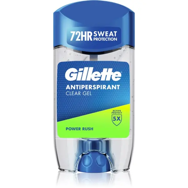 Gillette Gillette Power Rush gel antiperspirant za muškarce 70 ml