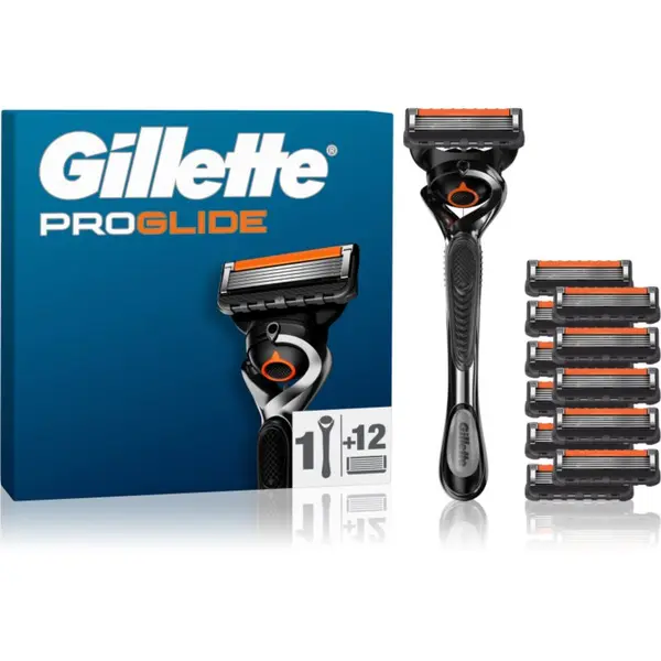 Gillette Gillette ProGlide brijač + zamjenske britvice 13 kom