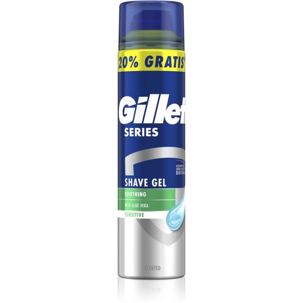Gillette Gillette Series Aloe Vera umirujući gel za brijanje 240 ml