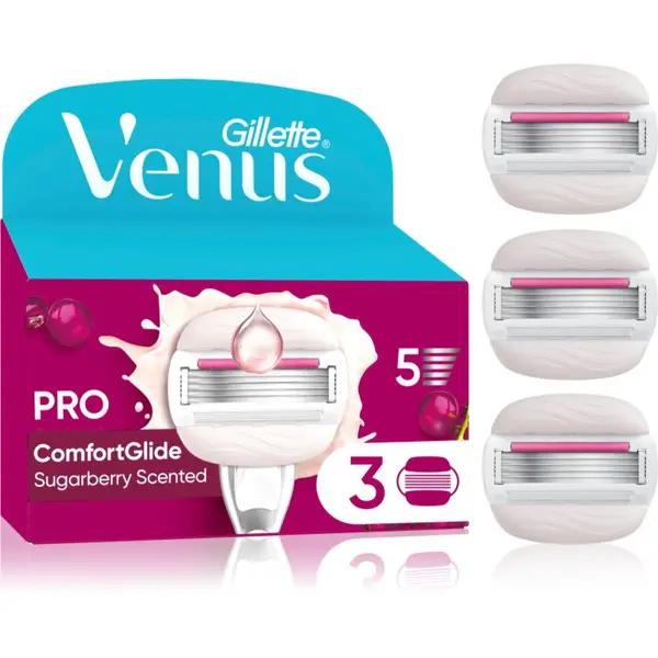 Gillette Gillette Venus ComfortGlide Sugarberry zamjenske britvice 3 kom