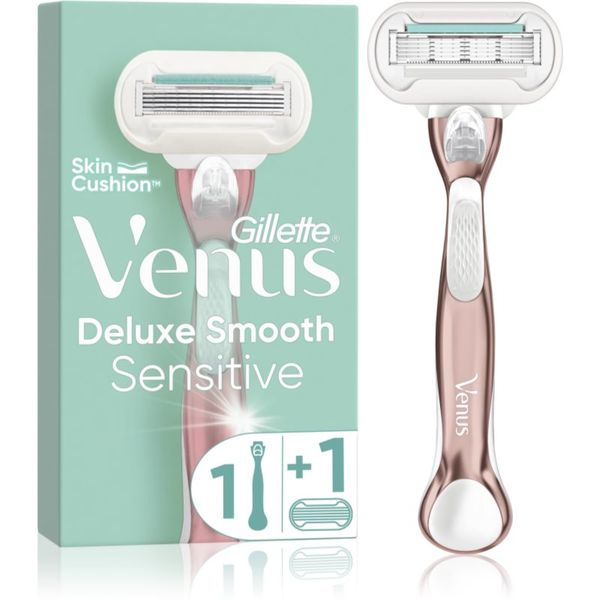 Gillette Gillette Venus Deluxe Smooth Sensitive Rosegold brijač + zamjenske glave Rose Gold