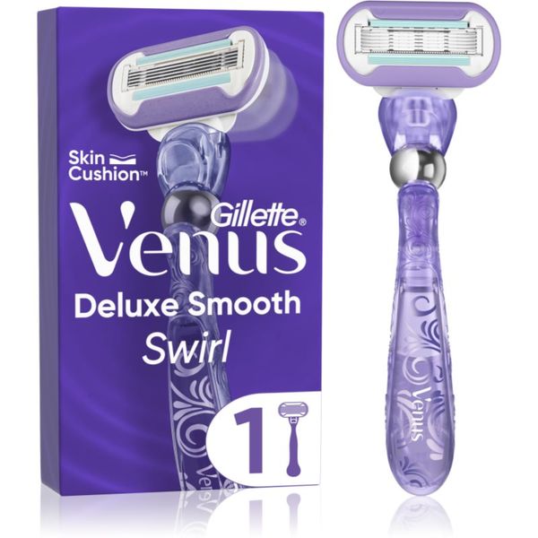 Gillette Gillette Venus Deluxe Smooth Swirl brijač + zamjenske britvice 1 kom