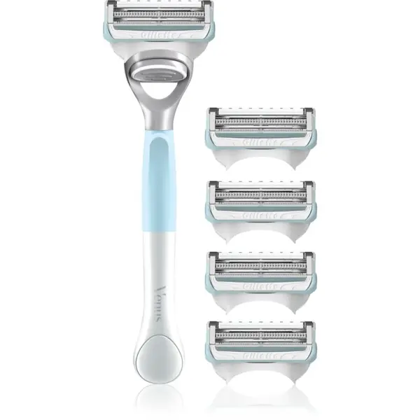 Gillette Gillette Venus For Pubic Hair&Skin brijač za uređivanje bikini zone + zamjenske glave 5 kom
