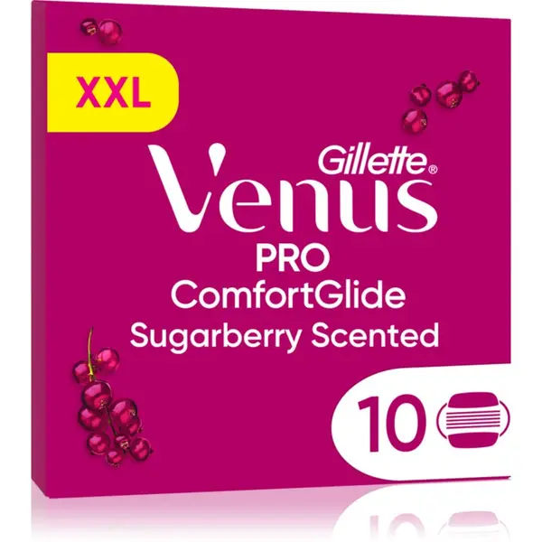 Gillette Gillette Venus PRO ComfortGlide Sugarberry zamjenske britvice 10 kom