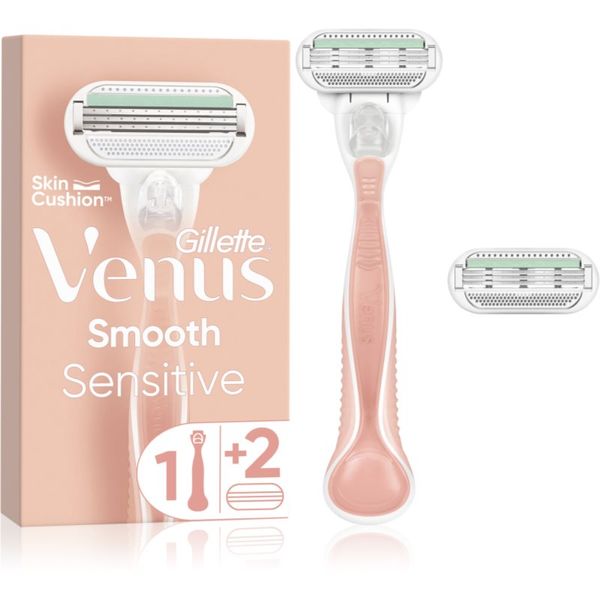 Gillette Gillette Venus Sensitive Smooth brijač + 2 zamjenske britvice