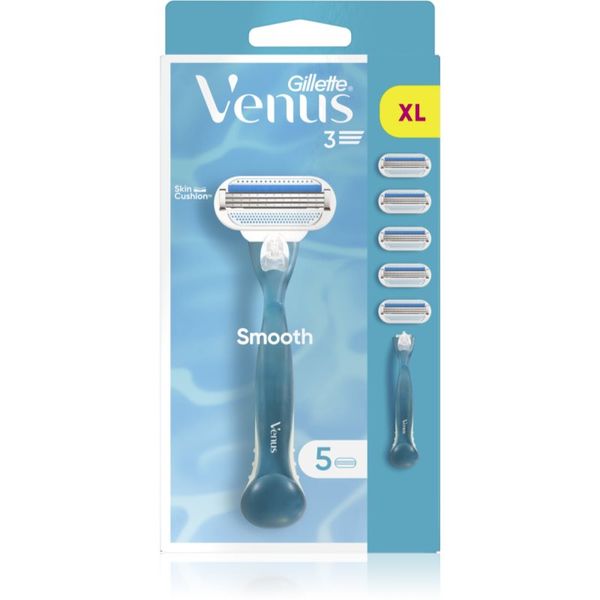 Gillette Gillette Venus Smooth brijač + zamjenske britvice 5 kom 1 kom