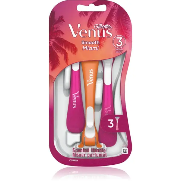 Gillette Gillette Venus Smooth Miami britvica za jednokratnu uporabu za žene 3 kom