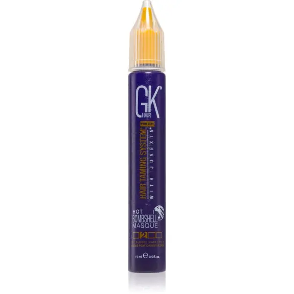 GK Hair GK Hair Bombshell Hot Masque maska za intenzivnu njegu za plavu kosu 15 ml