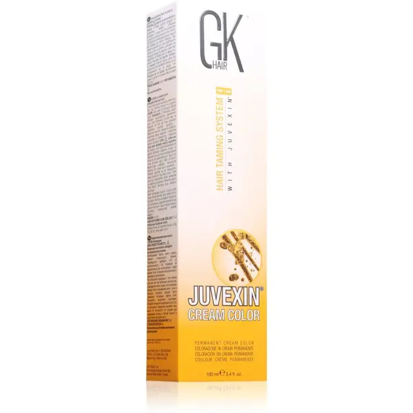 GK Hair GK Hair Pro Line Hair Taming System Permanent Cream Color krema za bojenje za kosu za profesionalnu uporabu 10.1 Platinum Ash Blonde 100 ml