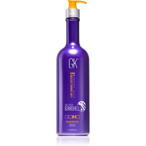 GK Hair GK Hair Silver Bombshell šampon za plavu kosu za neutralizaciju bakrenih podtonova 710 ml