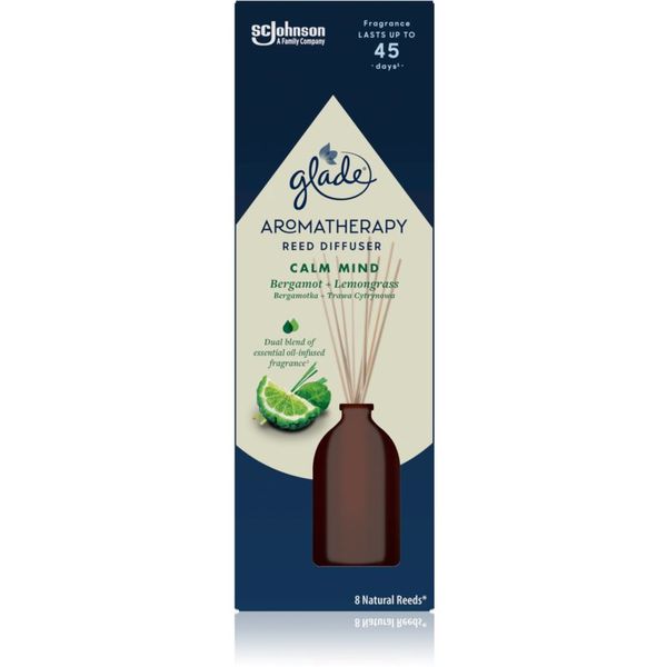 Glade GLADE Aromatherapy Calm Mind aroma difuzer s punjenjem Bergamot + Lemongrass 80 ml