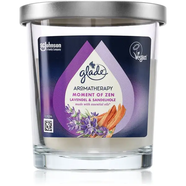 Glade GLADE Aromatherapy Moment of Zen mirisna svijeća 170 g