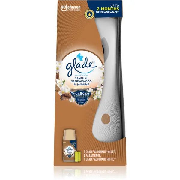 Glade GLADE Automatic Spray Sandalwood & Jasmine automatski osvježivač zraka s punjenjem Sandalwood & Jasmine 269 ml