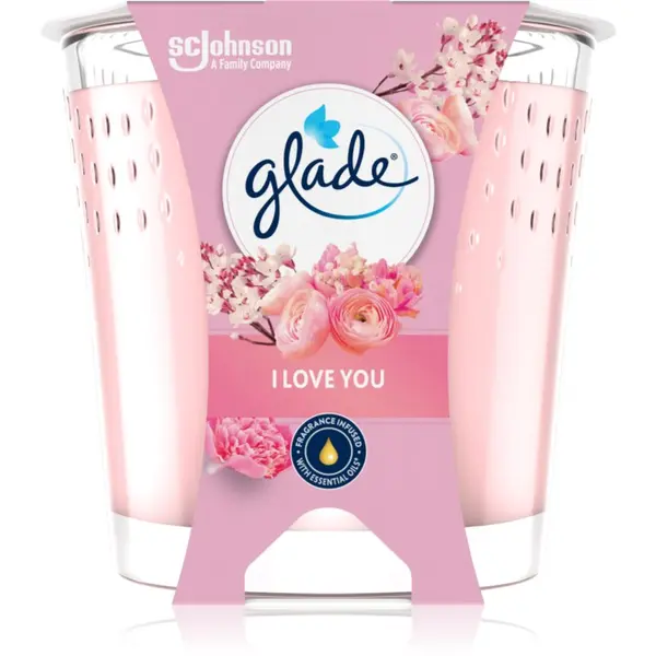 Glade GLADE I Love You mirisna svijeća 112 g
