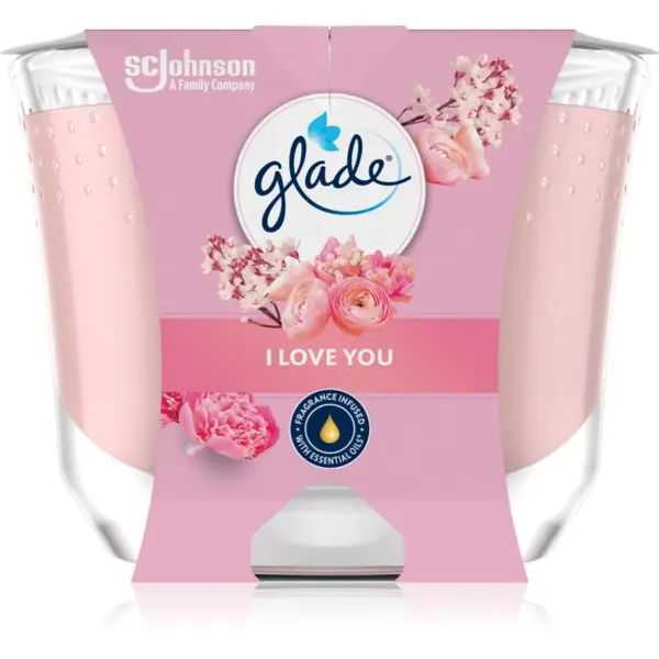 Glade GLADE I Love You mirisna svijeća 204 g
