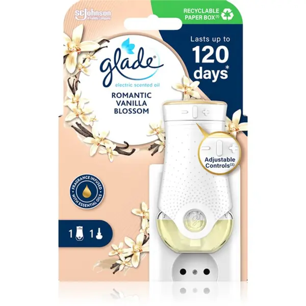 Glade GLADE Romantic Vanilla Blossom električni difuzor 20 ml