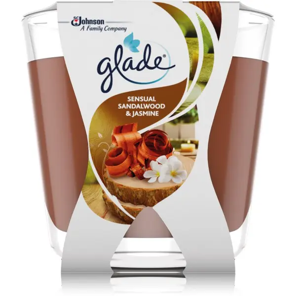Glade GLADE Sensual Sandalwood & Jasmine mirisna svijeća 70 g