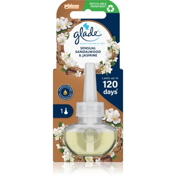 Glade GLADE Sensual Sandalwood & Jasmine punjenje za električni difuzor 20 ml