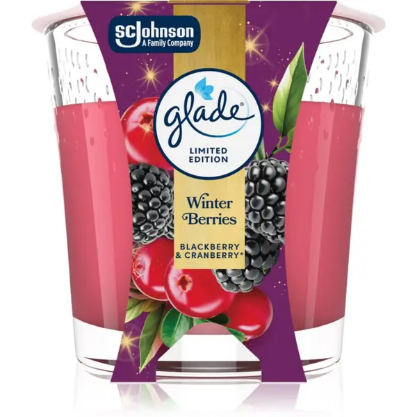 Glade GLADE Winter Berries mirisna svijeća 112 g