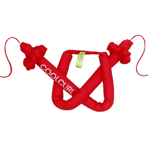 GLOV GLOV CoolCurl Heatless Haircurling Tool ukras za kosu za oblikovanje kovrča nijansa Red 1 kom