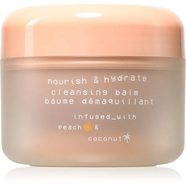 Glow Hub Glow Hub Nourish & Hydrate hranjivi balzam za čišćenje s ekstraktom breskve 100 g
