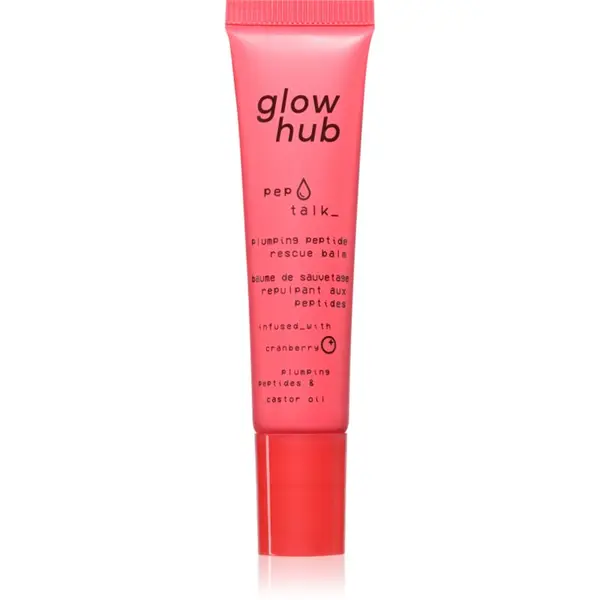 Glow Hub Glow Hub Plumping Peptide regenerirajući balzam za usne s hidratantnim učinkom 15 ml