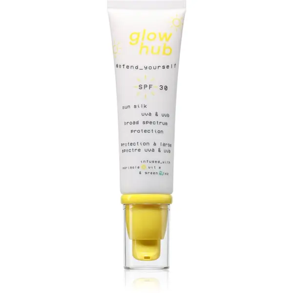 Glow Hub Glow Hub Sun Silk krema za sunčanje za lice SPF 30 50 ml